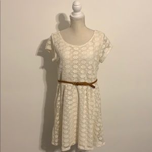 NWT Lacy Short Sleeve Dress, Size XL
